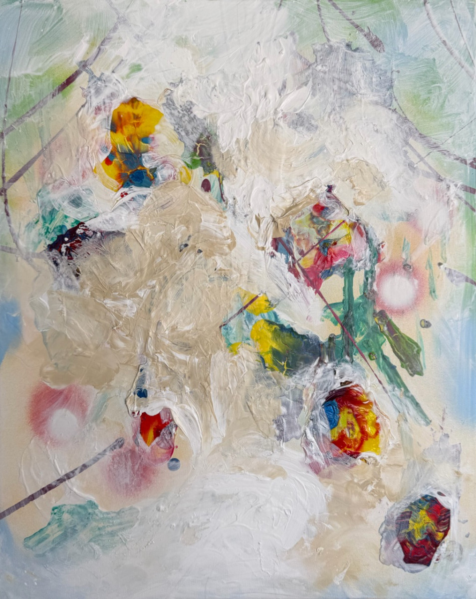 Abstracto blanco III